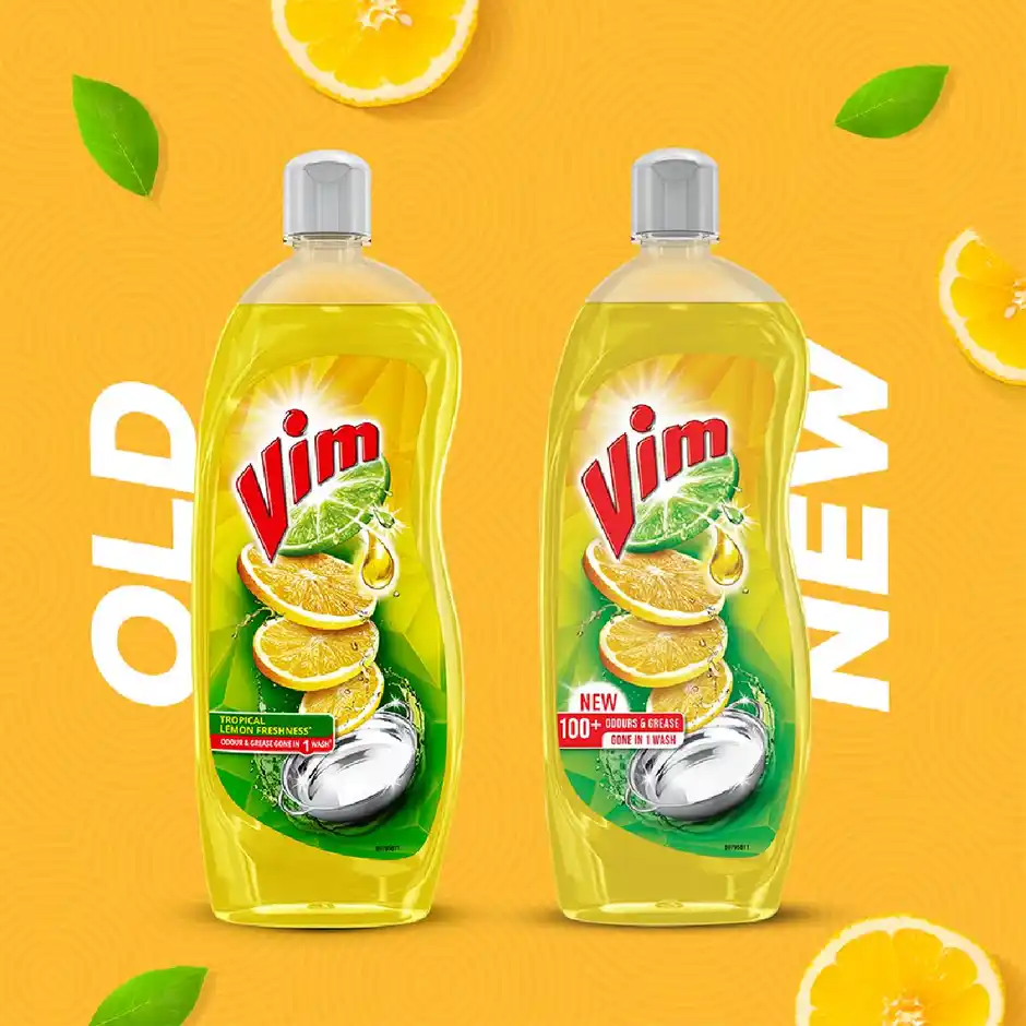 Vim Lemon Dishwash Liquid Gel 500 ml thumbnail