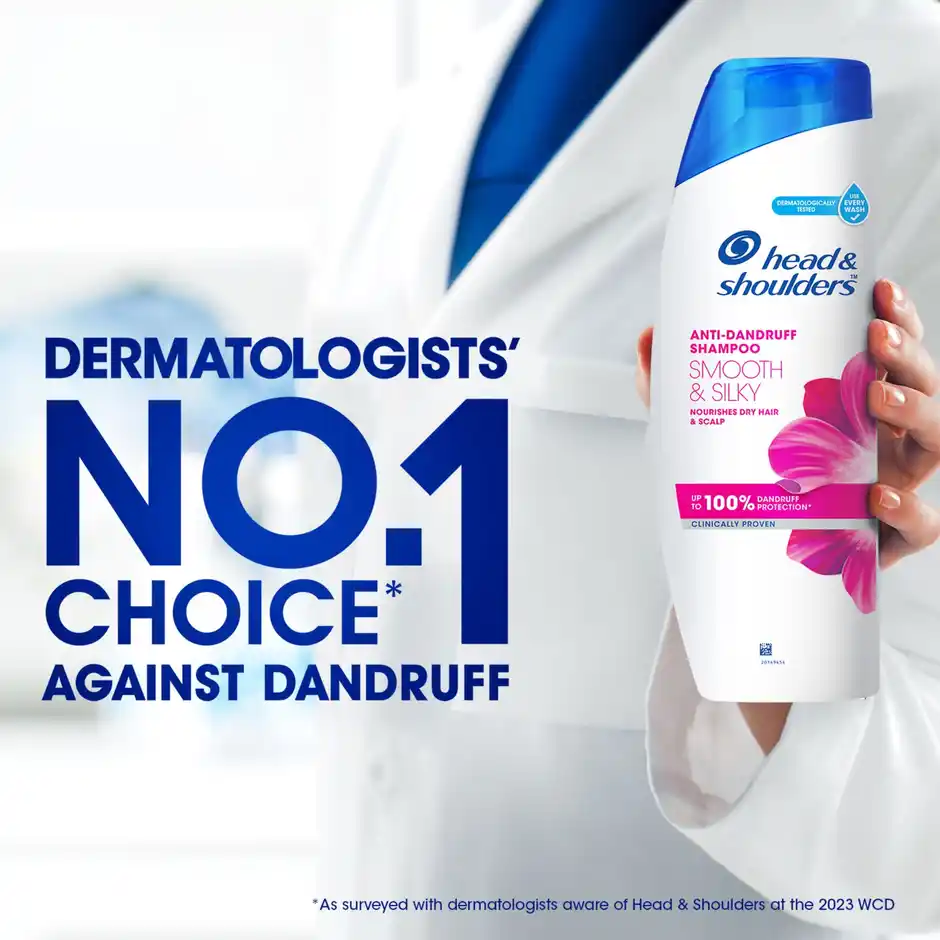 Head & Shoulders Anti-Dandruff Smooth & Silky Shampoo 180 ml thumbnail